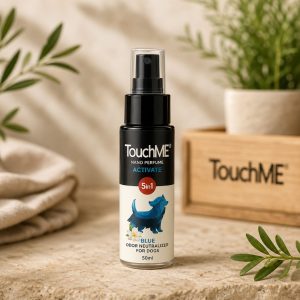 Premium parfem za pse TOUCHME® NANO PERFUME TOUCH ACTIVATE – BLUE ODOR NEUTRALIZER 50ml