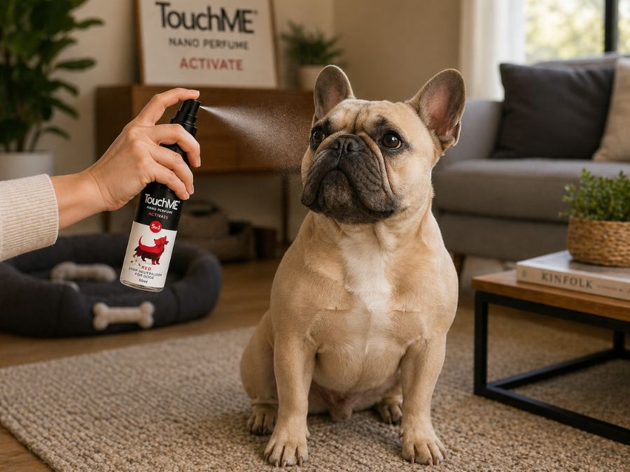 Premium parfem za pse parfemisanje TOUCHME® NANO PERFUME TOUCH ACTIVATE – RED ODOR NEUTRALIZER 50ml