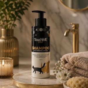 Premium šampon za pse TOUCHME® NANO SHAMPOO TOUCH ACTIVATE – SEA MINERALS GOLD 200ml